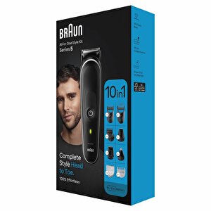Braun Series 5 Mgk5440 Hepsi Bir Arada Şekillendirme Seti, 10’u 1 Arada Erkek Bakım Kiti