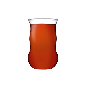 Çifte Belli Çay Bardak - 6 Lı Çay Bardağı