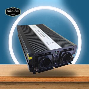 1000 Watt Ups Şebeke Şarjlı Modifiye Sinüs İnvertör 212