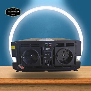 1000 Watt Ups Şebeke Şarjlı Modifiye Sinüs İnvertör 212