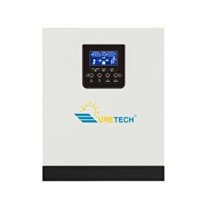 Uretech 3kva 2400 Watt 24v Tam Sinüs Akıllı Mppt 40a İnverter
