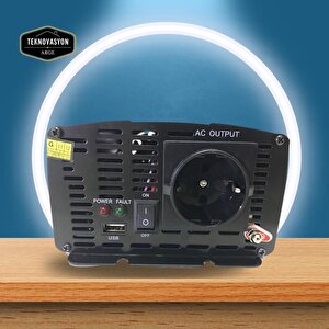 1000 Watt 12 Volt İnvertör Tam Sinüs İnverter