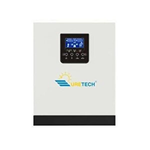 Uretech 1500va 1200 Watt 12v Tam Sinüs Akıllı Mppt 40a İnverter