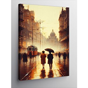 Kanvas Tablo Yaşlı Çift 50x70 cm