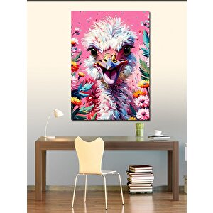 Kanvas Tablo Akordion Çalan Kız 70x100 cm