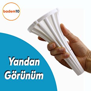 İstanbul 19 Cm Beyaz Mobilya Konsol Orta Sehpası Kanepe Koltuk Tv Ünitesi Baza Ayağı Ayak Ayakları