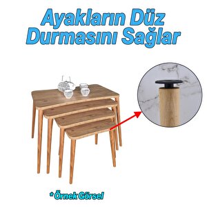 8 Adet Düz Siyah Zigon Sehpa Ayağı Tabanı Mobilya Masa Düz Orta Sehpa Ayak Bağlantı Aparatı