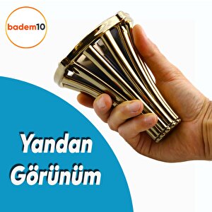 İstanbul Konsol Mobilya Kanepe Koltuk Tv Ünitesi Baza Ayağı Orta Sehpası Ayak Ayakları 12 Cm Altın