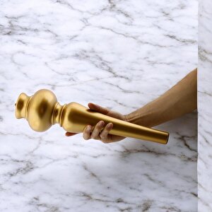 Damla Plastik 4 Adet Sehpa Ayağı 42 Cm Gold Altın Orta Sehpası Ayak Zigon Sehpa Mobilya Ayakları