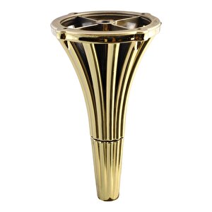 İstanbul 16 Cm Gold Altın Mobilya Konsol Kanepe Koltuk Tv Ünitesi Baza Ayağı Orta Sehpası Ayakları