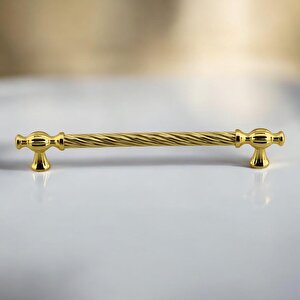 Burma Altın Metal Kulp 160 Mm -16 Cm Mobilya Çekmece Mutfak Dolabı Dolap Kulpları Kulbu Kulpu Gold