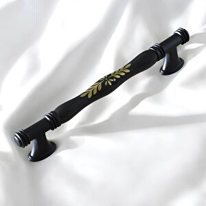 Sardis Gerçek Porselen Mat Siyah 160 Mm Mobilya Mutfak Kulp Çekmece Dolap Kulplar Kulpu Kulbu