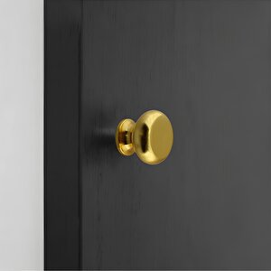 Gama Düğme Metal Kulp Gold Altın Çekmece Mobilya Mutfak Dolabı Dolap Kulpu Kulbu Kulpları