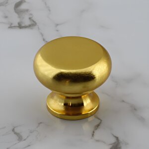 Gama Düğme Metal Kulp Gold Altın Çekmece Mobilya Mutfak Dolabı Dolap Kulpu Kulbu Kulpları