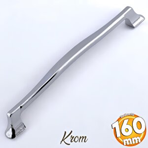 Venüs Kulp Krom Metal 160 Mm - 16 Cm Mobilya Mutfak Çekmece Dolap Dolabı Kapak Kulbu Kulpu Kulpları