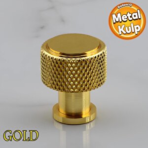 Taç Küçük Düğme Metal Kulp Gold Altın Çekmece Mobilya Mutfak Dolabı Dolap Kulpu Kulbu Kulpları