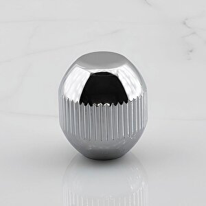 Topuz Düğme Çizgili Metal Kulp Krom Çekmece Mobilya Mutfak Dolabı Dolap Kulpu Kulbu Kulpları