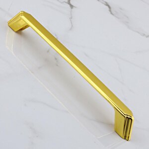 Gökçe Altın Metal Kulp 160 Mm -16 Cm Mobilya Çekmece Mutfak Dolabı Dolap Kulpları Kulbu Kulpu Gold