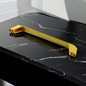 Gökçe Altın Metal Kulp 160 Mm -16 Cm Mobilya Çekmece Mutfak Dolabı Dolap Kulpları Kulbu Kulpu Gold