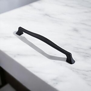 Venüs Siyah Metal Kulp 160 Mm -16 Cm Mobilya Çekmece Mutfak Dolabı Dolap Kulpları Kulbu Kulpu Siyah