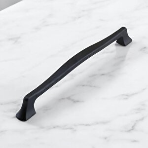 Venüs Siyah Metal Kulp 160 Mm -16 Cm Mobilya Çekmece Mutfak Dolabı Dolap Kulpları Kulbu Kulpu Siyah