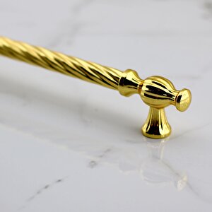 Burma Altın Metal Kulp 192 Mm -19.2 Cm Mobilya Çekmece Mutfak Dolabı Dolap Kulpları Kulbu Kulpu Gold