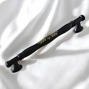 Sardis Gerçek Porselen Mat Siyah 192 Mm Mobilya Mutfak Kulp Çekmece Dolap Kulplar Kulpu Kulbu