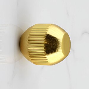 Topuz Düğme Çizgili Metal Kulp Gold Altın Çekmece Mobilya Mutfak Dolabı Dolap Kulpu Kulbu Kulpları