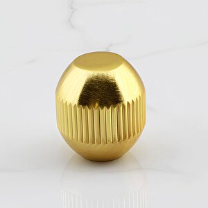 Topuz Düğme Çizgili Metal Kulp Gold Altın Çekmece Mobilya Mutfak Dolabı Dolap Kulpu Kulbu Kulpları