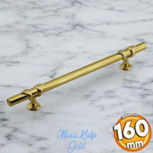 Maça Gold Metal Kulp 160 Mm -16 Cm Mobilya Çekmece Mutfak Dolabı Dolap Kulpları Kulbu Kulpu Altın