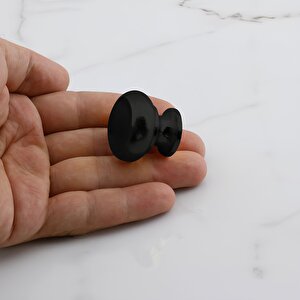 Gama Düğme Metal Kulp Siyah Çekmece Mobilya Mutfak Dolabı Dolap Kulpu Kulbu Kulpları