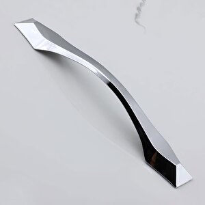 Elmas Kulp 160 Mm Krom Metal Mobilya Mutfak Çekmece Dolabı Dolap Kapak Kulpları Kulbu Kulpu 16 Cm