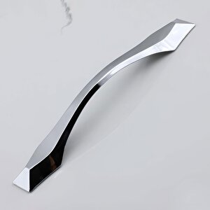 Elmas Kulp 160 Mm Krom Metal Mobilya Mutfak Çekmece Dolabı Dolap Kapak Kulpları Kulbu Kulpu 16 Cm