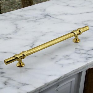 Maça Gold Metal Kulp 192 Mm -19.2 Cm Mobilya Çekmece Mutfak Dolabı Dolap Kulpları Kulbu Kulpu Altın