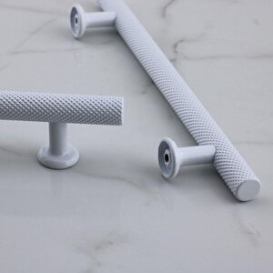 Doruk Beyaz Metal Kulp 224 Mm - 22.4 Cm Mobilya Çekmece Mutfak Dolabı Dolap Kulpları Kulbu Kulpu