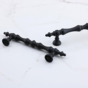 Nilay Siyah Metal Kulp 128 Mm - 12.8 Cm Mobilya Çekmece Mutfak Dolabı Dolap Kulpları Kulbu Kulpu