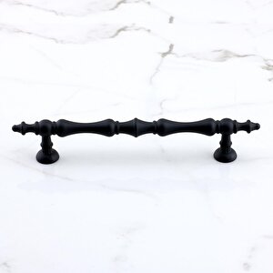 Nilay Siyah Metal Kulp 128 Mm - 12.8 Cm Mobilya Çekmece Mutfak Dolabı Dolap Kulpları Kulbu Kulpu