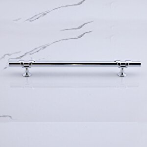 Maça Metal Kulp 160 Mm -16 Cm Krom Renk Mobilya Çekmece Mutfak Dolabı Dolap Kulpları Kulbu Kulpu