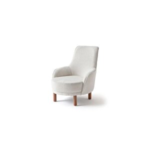 AK SOFA Kaya Koltuk Takimi 3+3+1 Kırık Beyaz