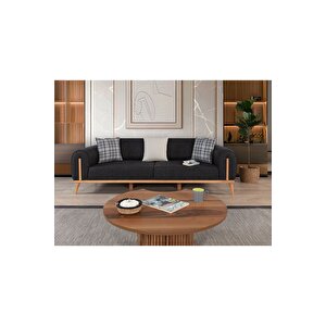 AK SOFA Leon Koltuk Takımı Antrasit 3 3 1 1