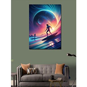 Kanvas Tablo Sörf Yapan Adam 70x100 cm