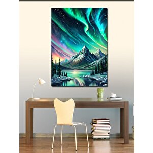 Kanvas Tablo Kuzey Işıkları 70x100 cm