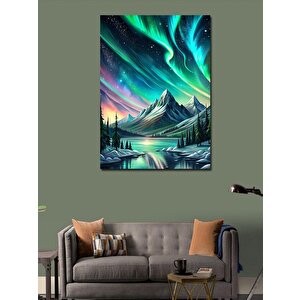 Kanvas Tablo Kuzey Işıkları 70x100 cm