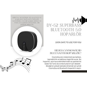 Musky Dy-52 Ultra Bass Bluetooth Taşınabilir Hoparlör
