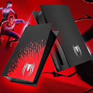 Ps5 Cd Sürüm Uyumlu - Spider - Man 2 Desenli Konsol Faceplate Shell Covers Kapakları