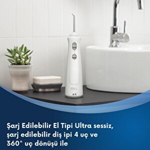 Waterpik Cordless Pearl Waterflosser Wf-13 Ağız Duşu Beyaz