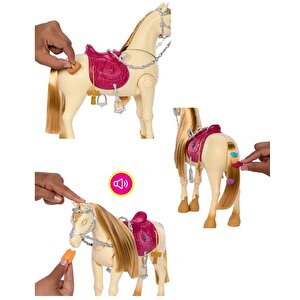 Barbie Gizemleri Büyük At Kovalamacası Dans Ve Gösteri Atı Hxj42