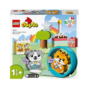 Duplo Sesli İlk Yavru Köpeğim Ve Yavru Kedim 10977