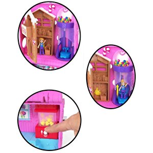 Polly Pocket Pollyville Şeker Dükkanı Oyun Seti Hnb03