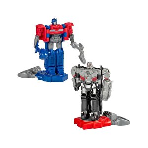 Transformers One Optimus Prime Ve Megatron Robot Savaşçıları Figür Seti F9207